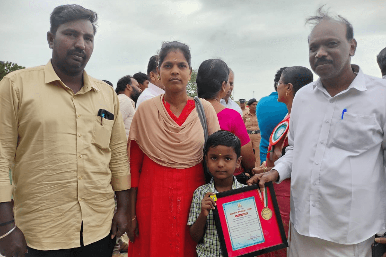 Tamil Nadu Student Supported by World Vision India Wins Cultural Achievement Award 