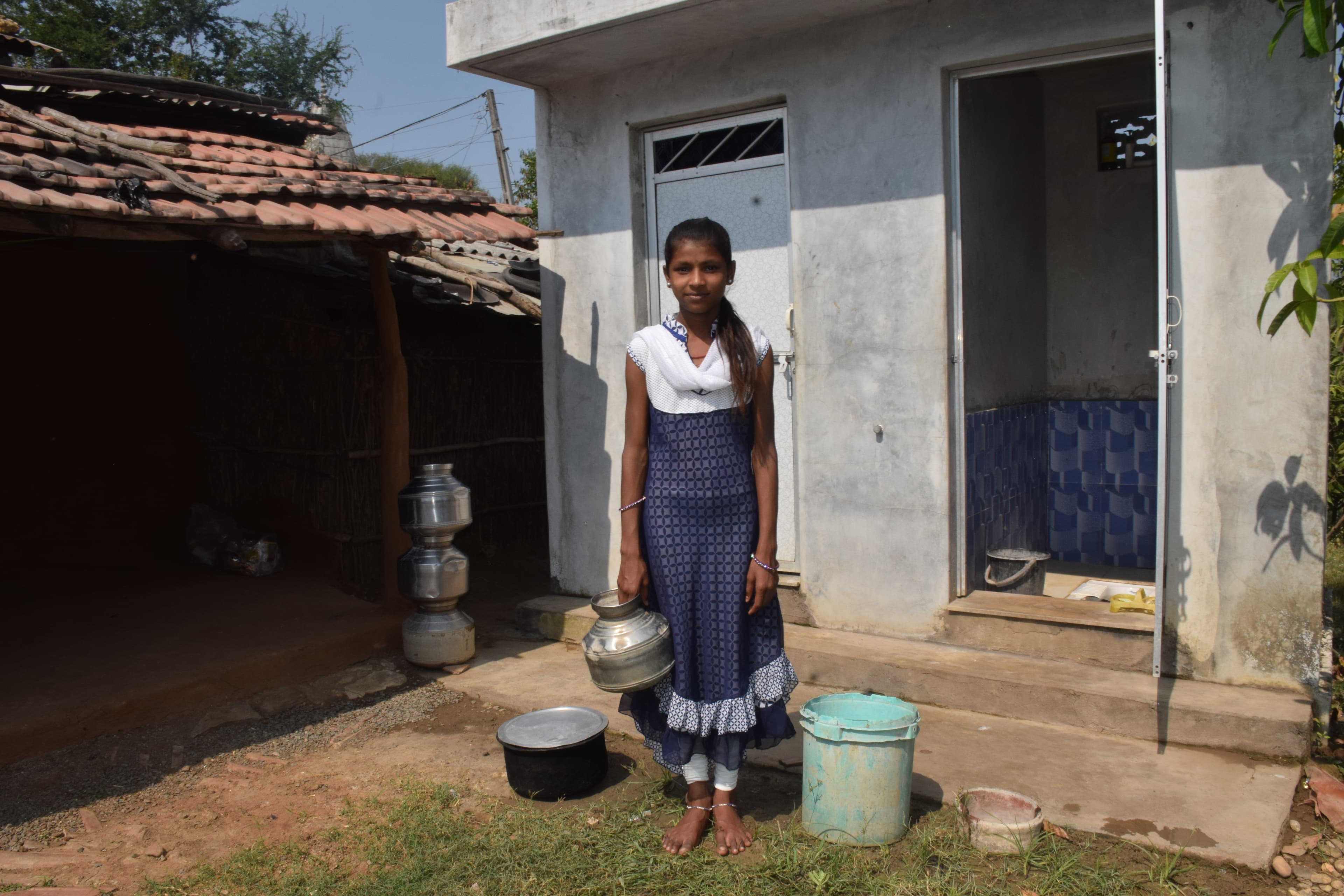 How Safe Toilets Helped Harpal Continue Her Education in Faridkot